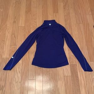 Nike Three Quarter Zip Long Sleeve